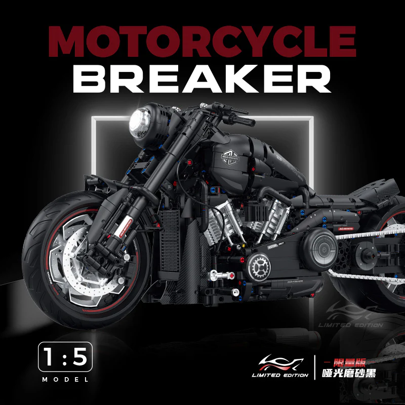 2260 pcs GULY 60521 Harley Davidson Matte Black