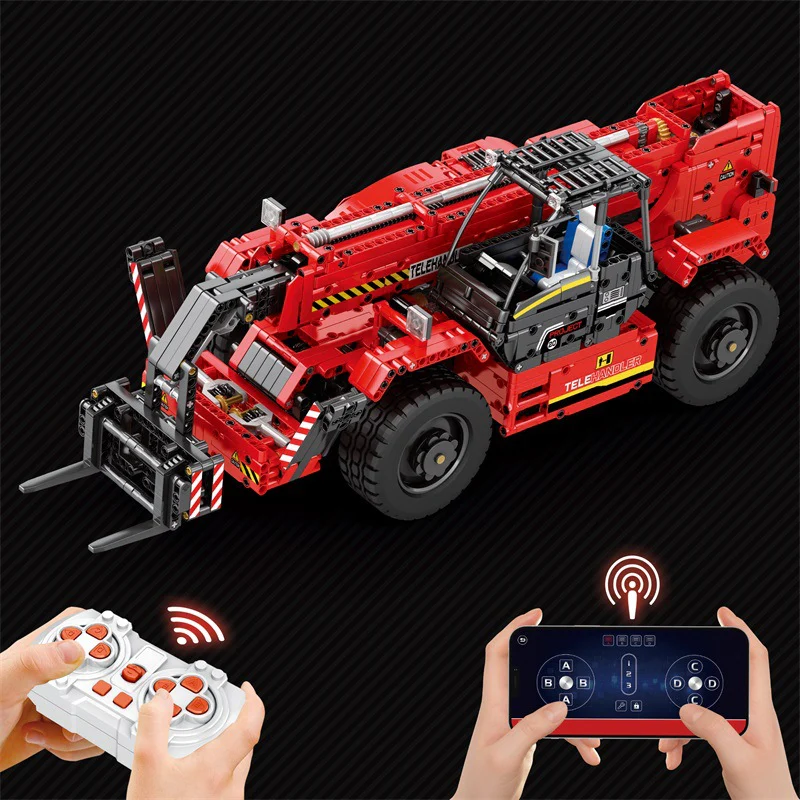 2260PCS RB22020 Reobrix Telescopic Arm Forklift - Image 3