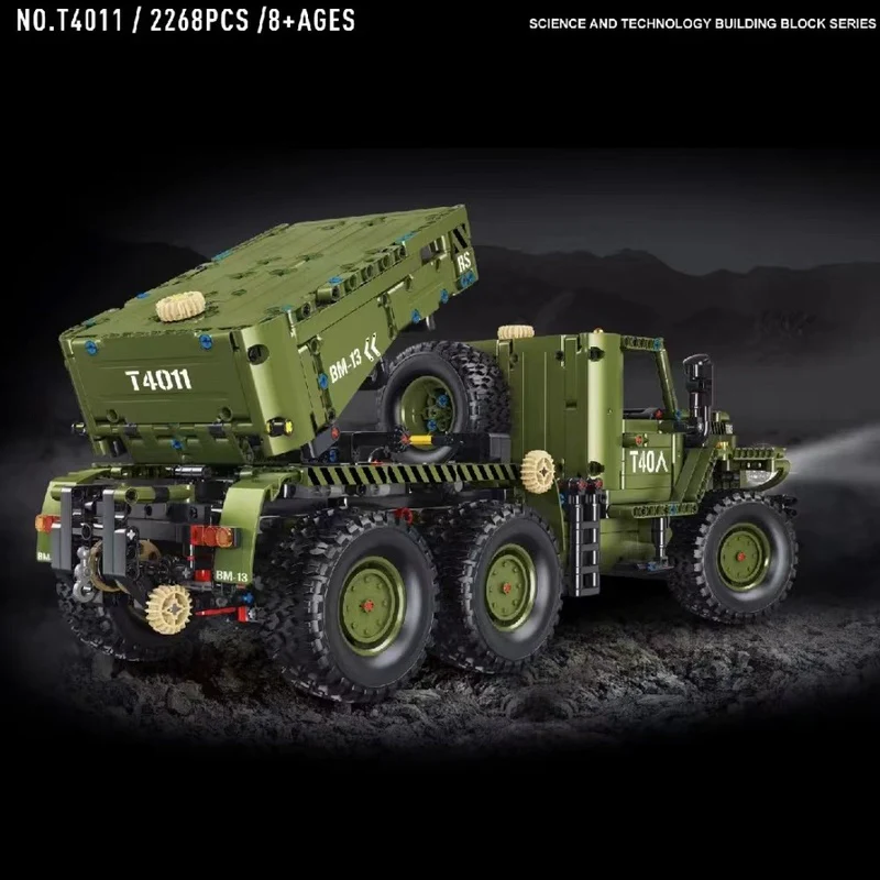 2268PCS T4011 Katyusha Rocket Launcher - Image 3