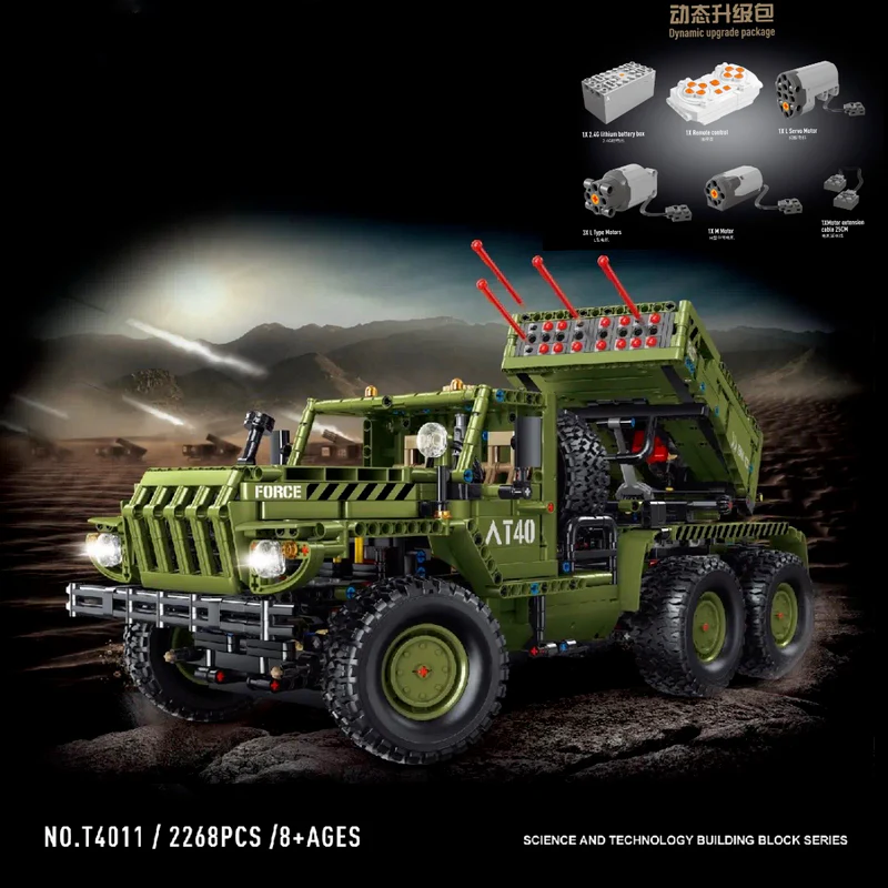 2268PCS T4011 Katyusha Rocket Launcher - Image 4