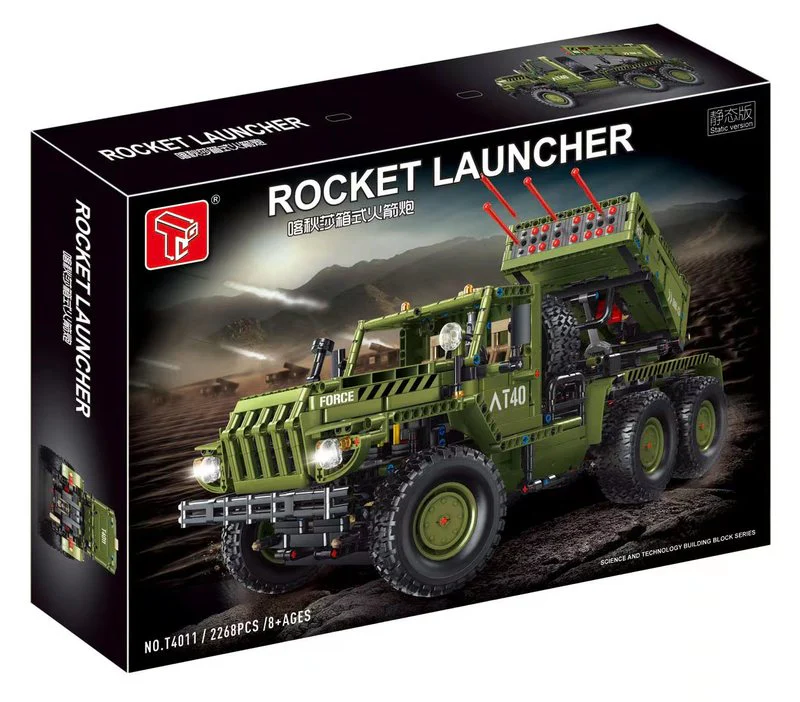 2268PCS T4011 Katyusha Rocket Launcher - Image 6