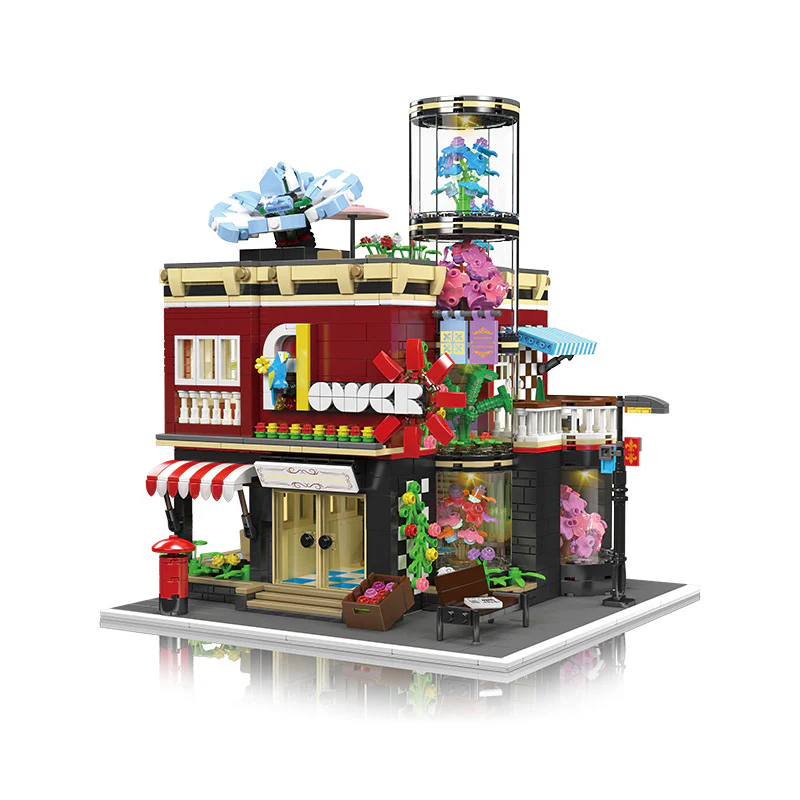 2291 pcs MouldKing 16056 Flower Shop - Image 5