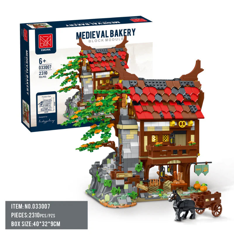 2310PCS XMORK 033007 Medieval Bakery - Image 2