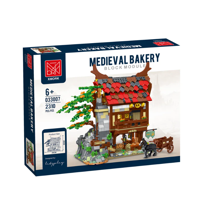 2310PCS XMORK 033007 Medieval Bakery - Image 4