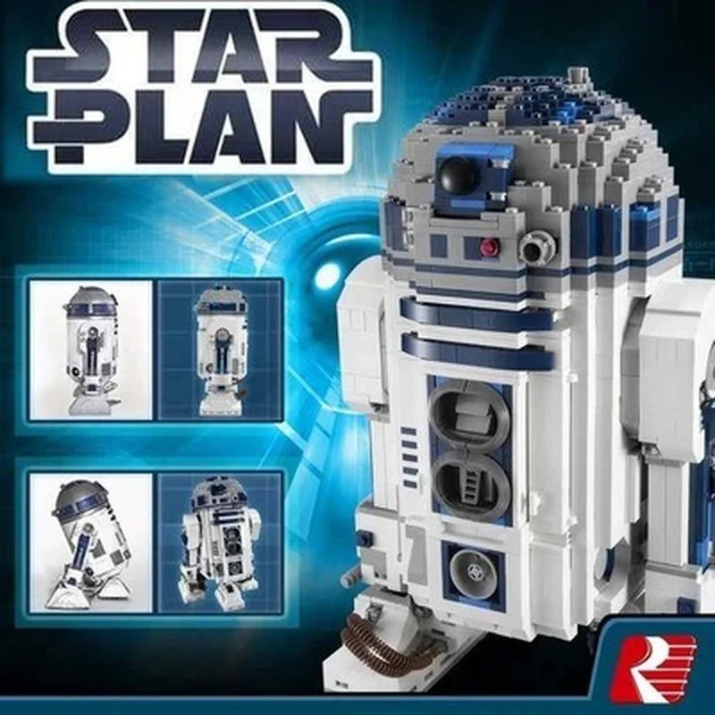2314PCS R2-D2 Robot 75308 - Image 11
