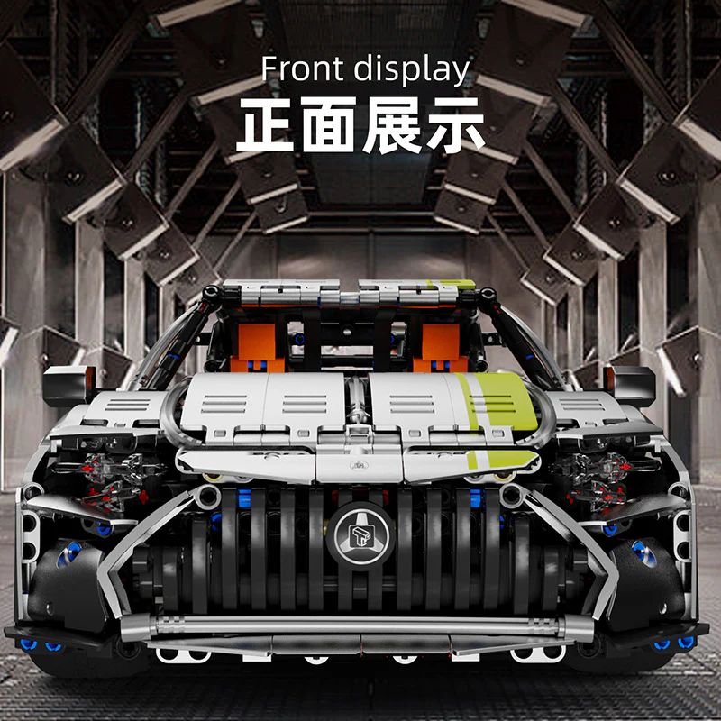 2316PCS T5035 Mercedes AMG GT Car - Image 2