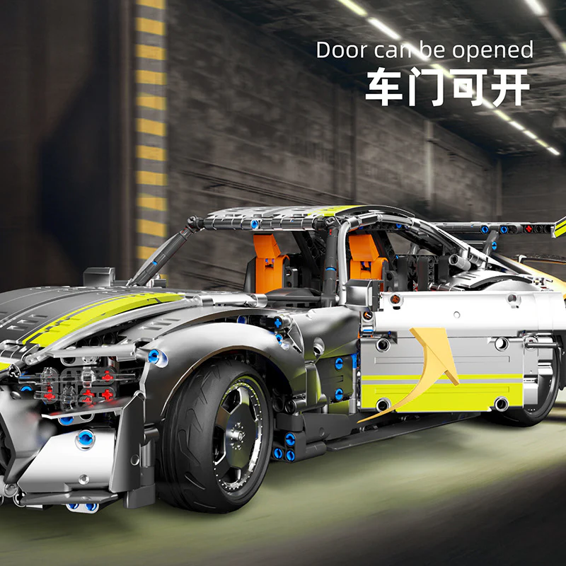 2316PCS T5035 Mercedes AMG GT Car - Image 3