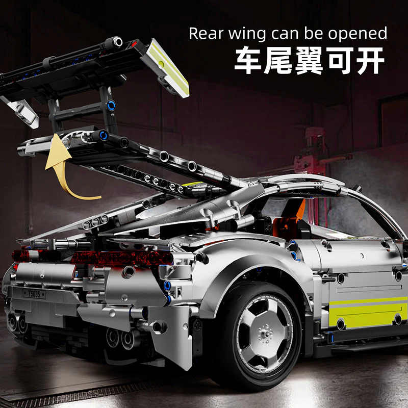2316PCS T5035 Mercedes AMG GT Car - Image 4