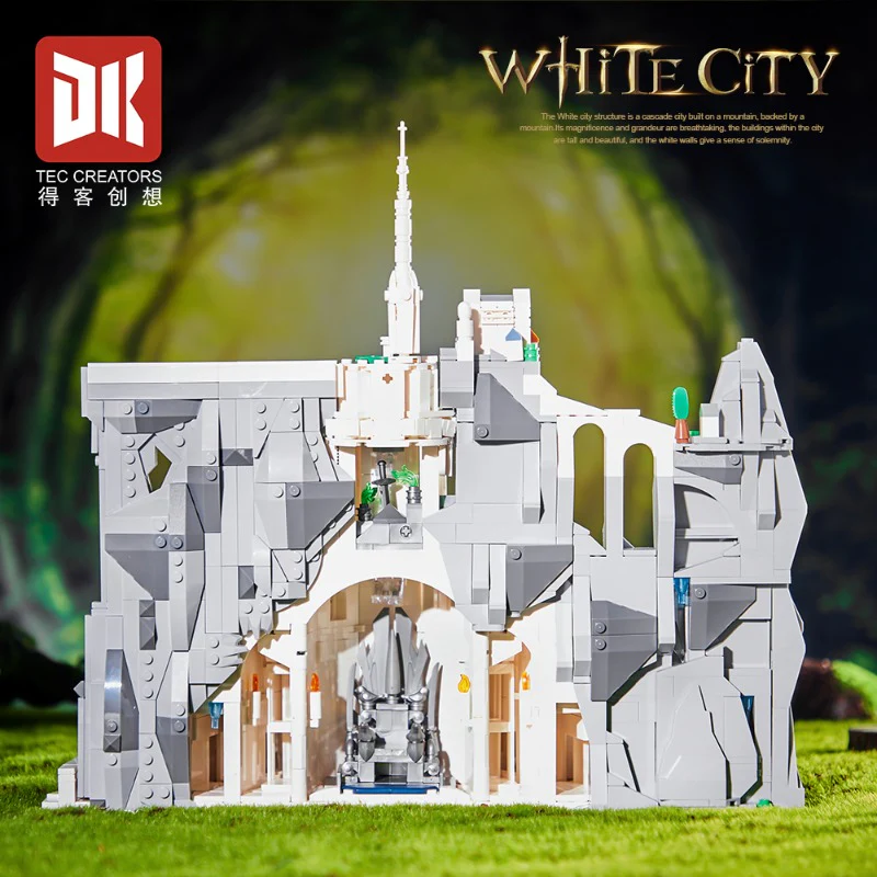 2318 pcs DK 7072 The Lord of the Rings: Minas Tirith - Image 3
