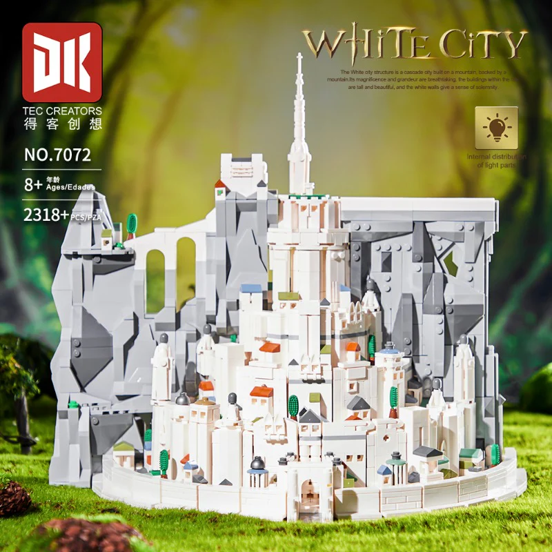 2318 pcs DK 7072 The Lord of the Rings: Minas Tirith - Image 4