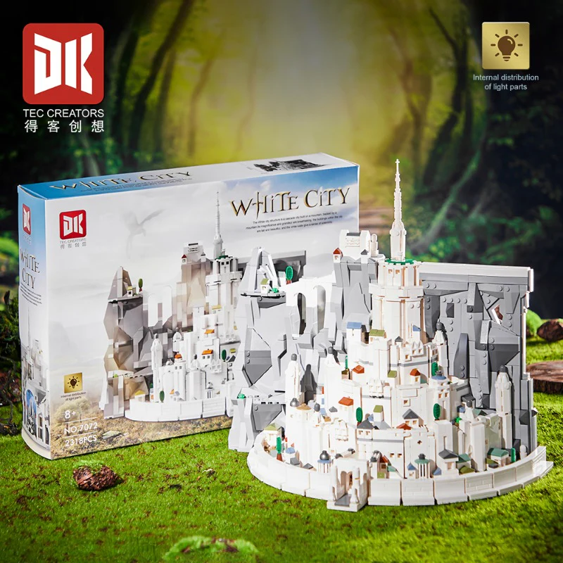 2318 pcs DK 7072 The Lord of the Rings: Minas Tirith - Image 7