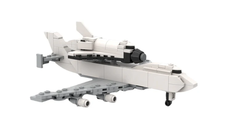 233PCS MOC-35336 Space Shuttle Carrier Aircraft and Rockets - Image 3