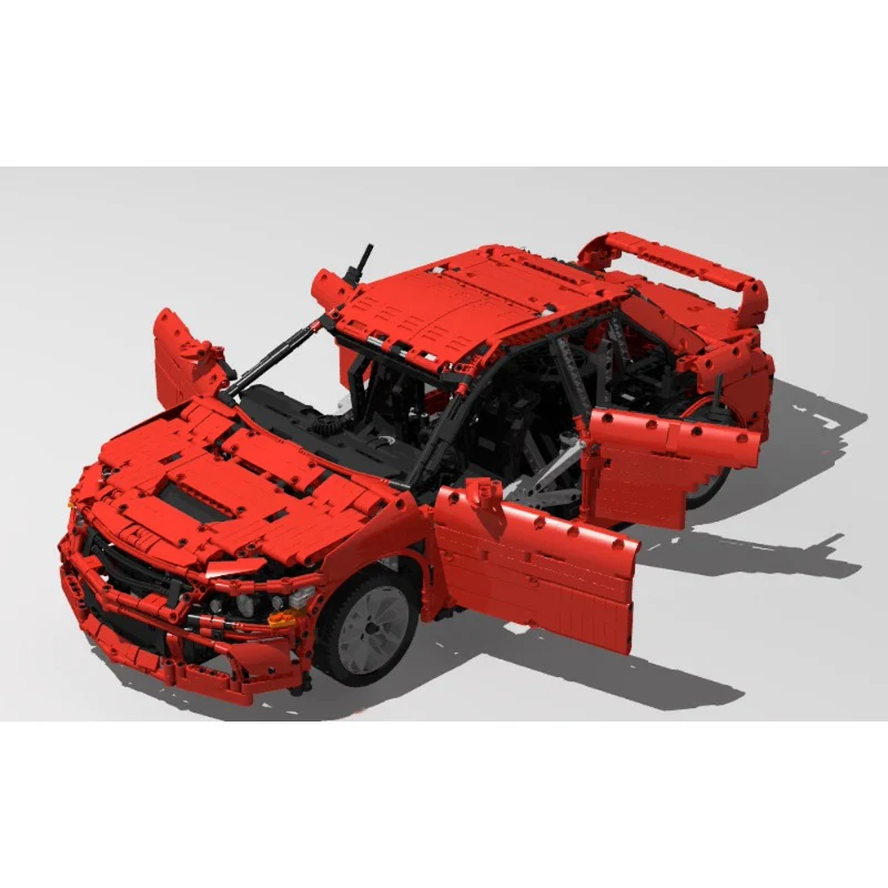 2341pcs MOC-94615 mitsubishi lancer evo 9 1: 8 - Image 4