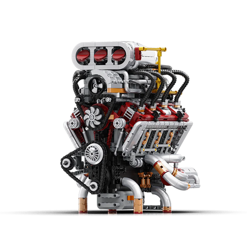 2347PCS EIKEE Y15001 V8 engine Dynamic version - Image 6