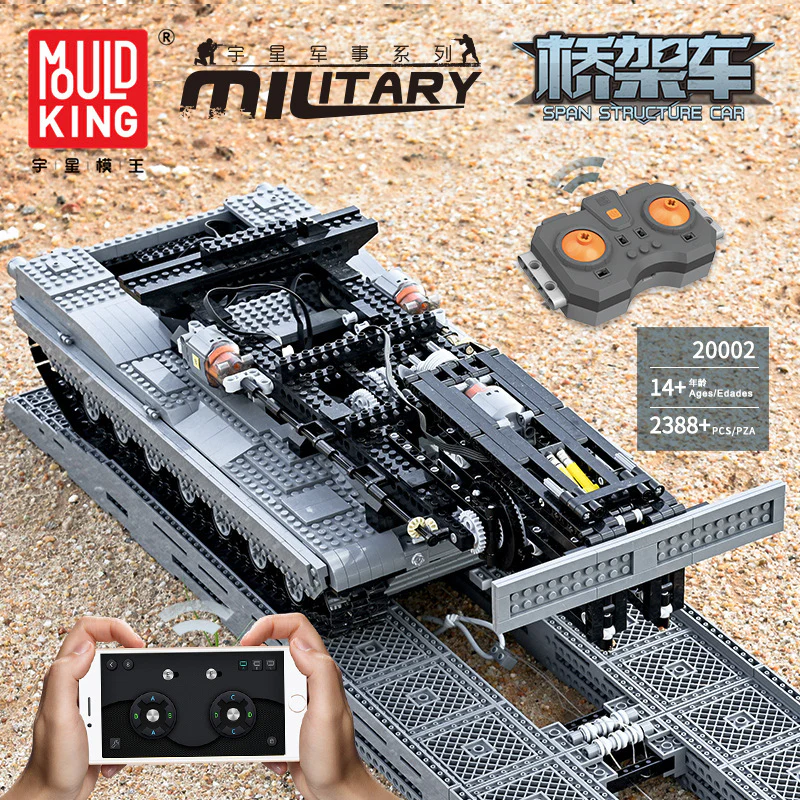 2388PCS 20002  MOULDKING  Ultimate Abrams with Bridge Layer AVLB - Image 2
