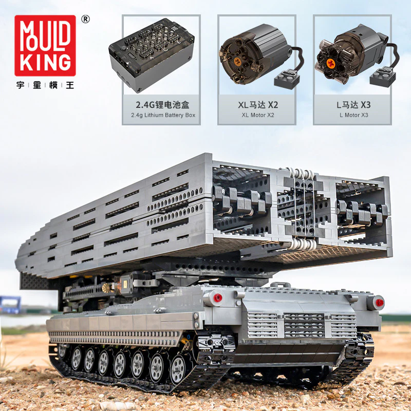2388PCS 20002  MOULDKING  Ultimate Abrams with Bridge Layer AVLB - Image 3