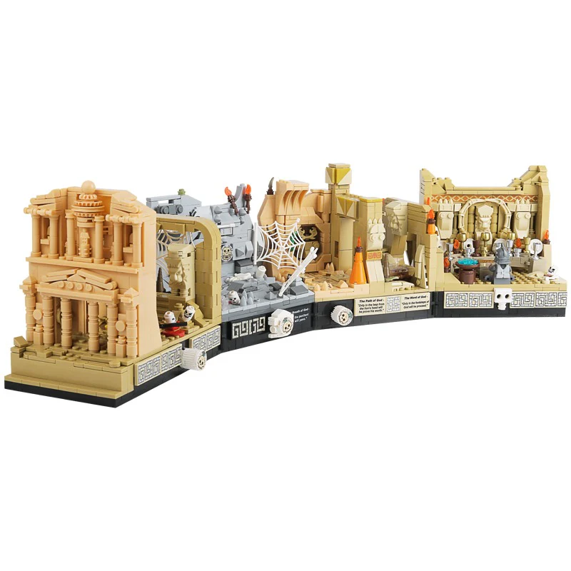 2388pcs WGC Treasure Raider Scene 66037 - Image 2