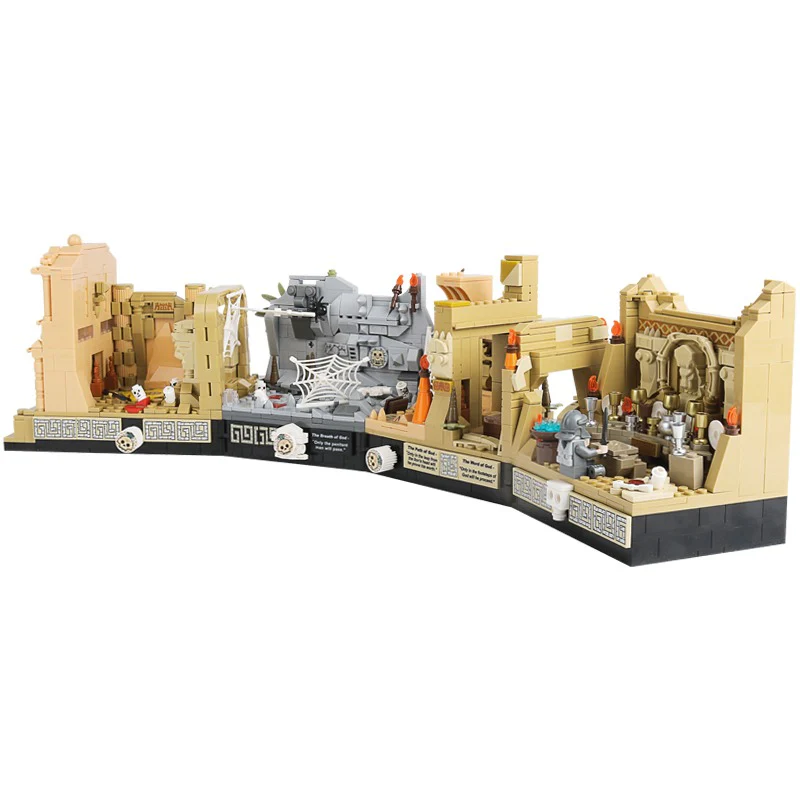 2388pcs WGC Treasure Raider Scene 66037 - Image 3