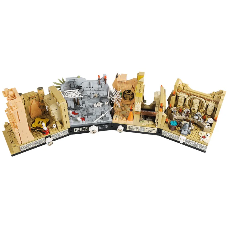2388pcs WGC Treasure Raider Scene 66037 - Image 4