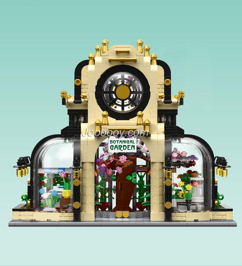 2403 pcs Mould King 16019 Botanical Garden with LED lights - Image 3