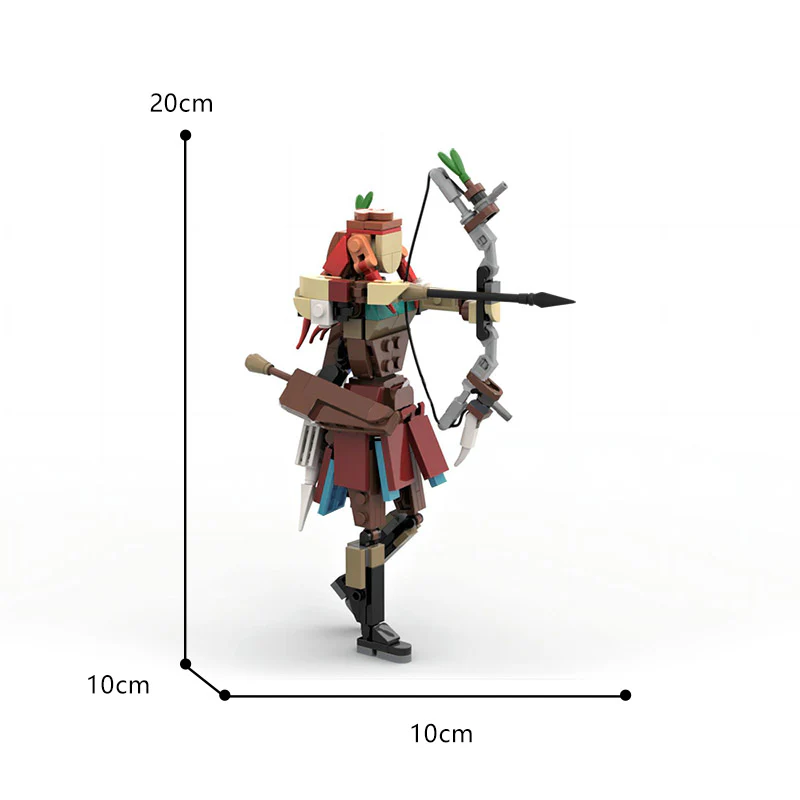 240PCS MOC-120739 Horizon Zero Dawn Aloy - Image 3