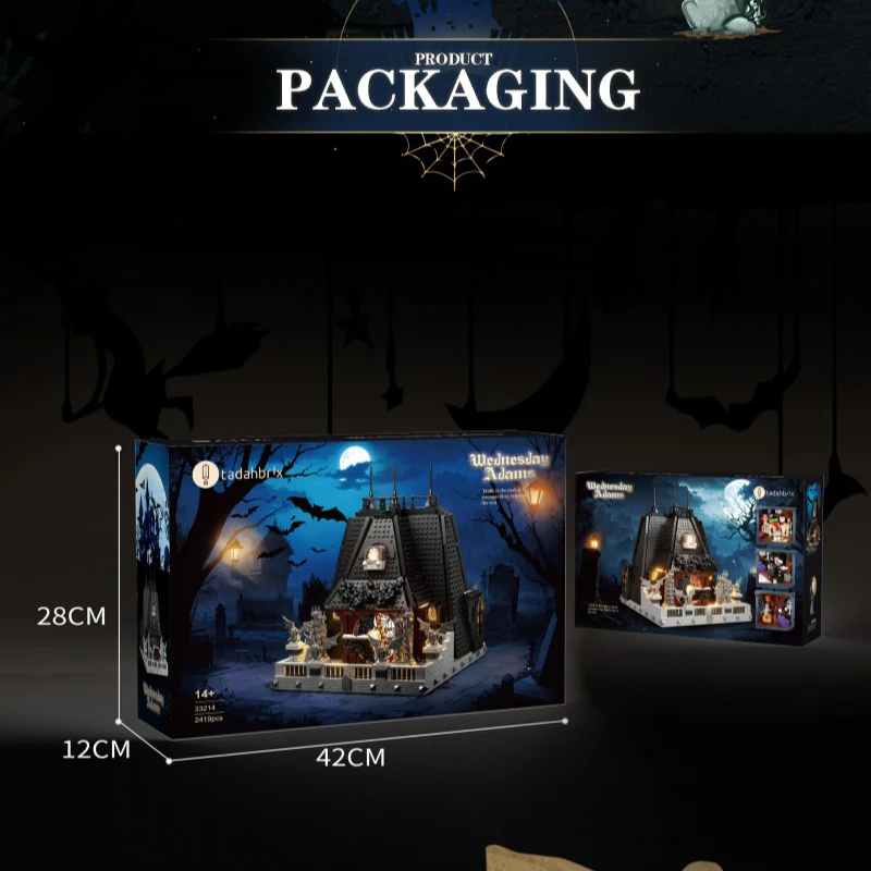 2419pcs BK 33214 Wednesday Addams - Image 7