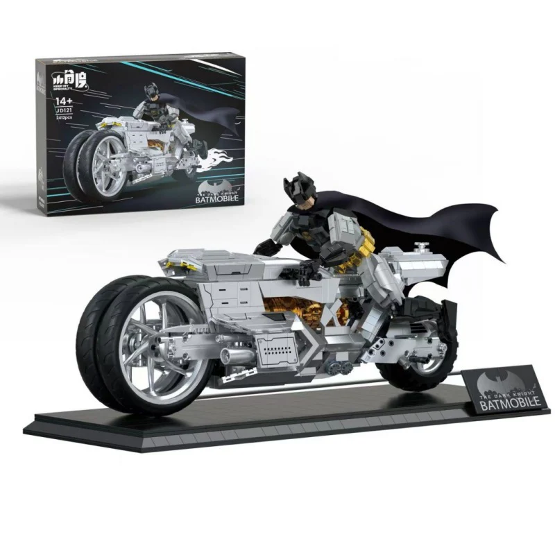 2421pcs XJD JD121 BATMOBILE - Image 4