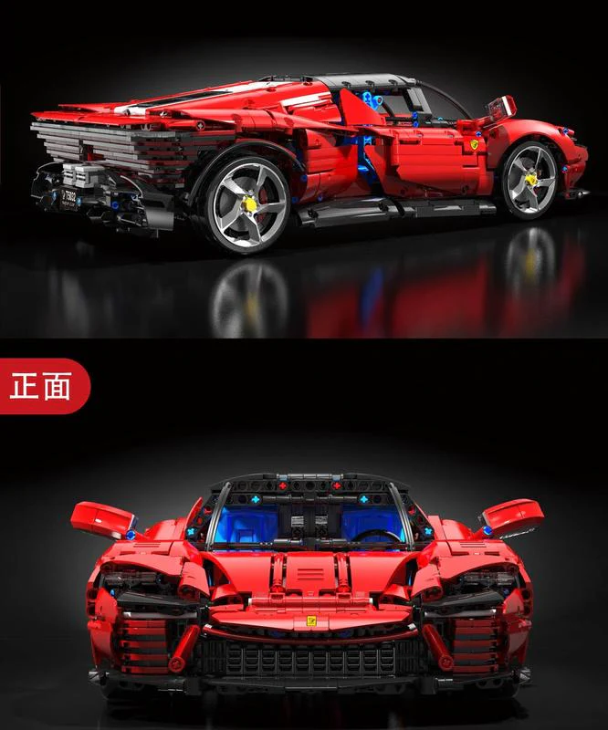 2438+Pcs TGL T5032 Daytona SP3 1:10 - Image 2