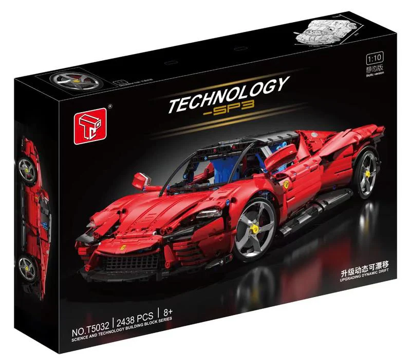 2438+Pcs TGL T5032 Daytona SP3 1:10 - Image 7