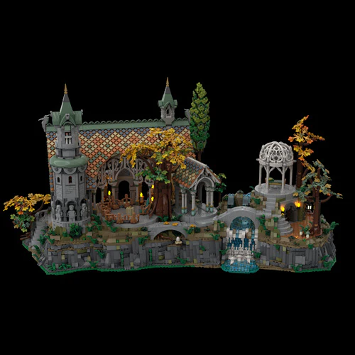 2440 parts MOC-160639 Rivendell BASE UPGRADE - Image 7