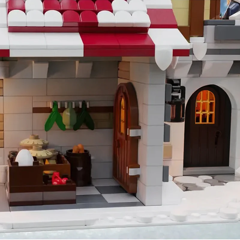2456PCS MOC-187924;winter architecture - Image 4