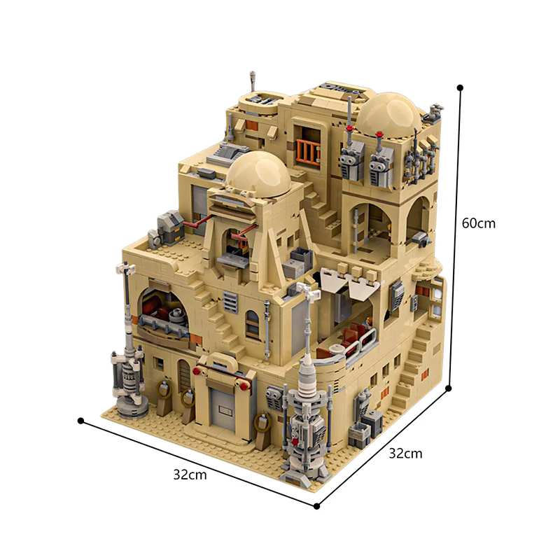 2478PCS MOC-183202；Star Wars（Mos Eisley Cantina） - Image 4