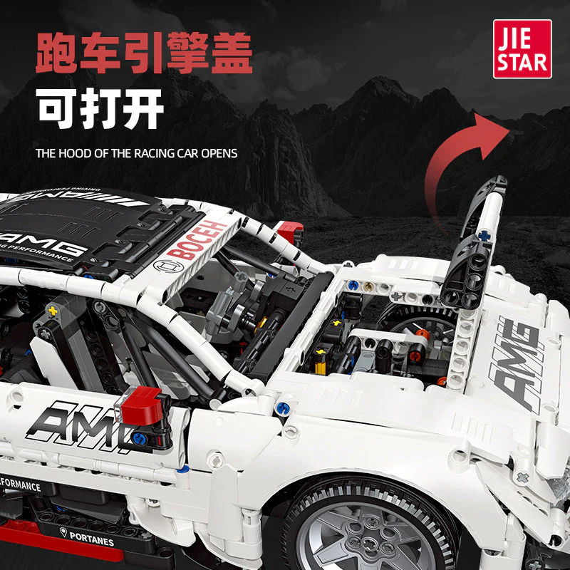 2489PCS 58010 AMG C63 DTM Car - Image 3