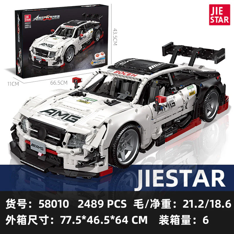2489PCS 58010 AMG C63 DTM Car - Image 5