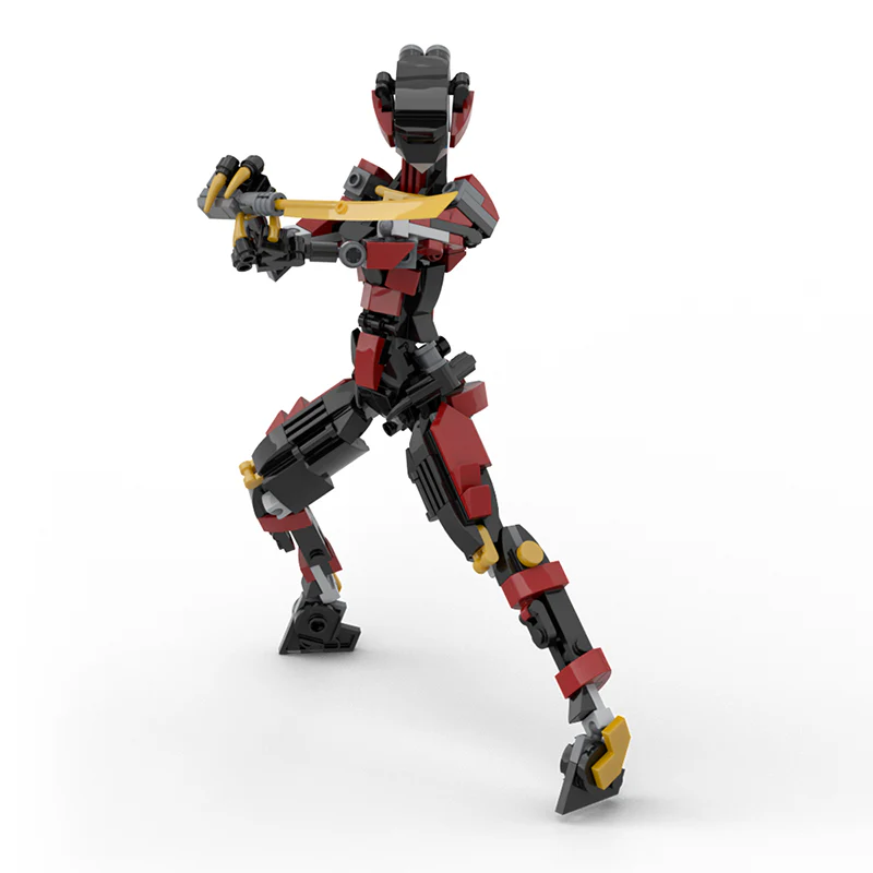 248pcs Lego Robot（Ninja Girl） - Image 4