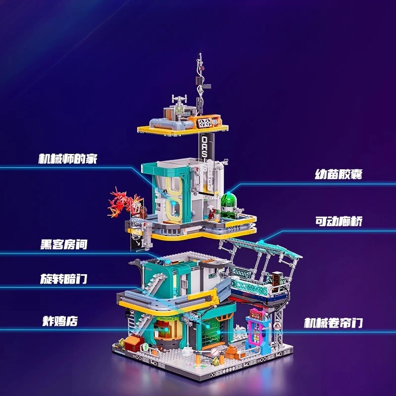 2507pcs F9042 Lumibricks ⁠Funwhole Apartment - Image 2
