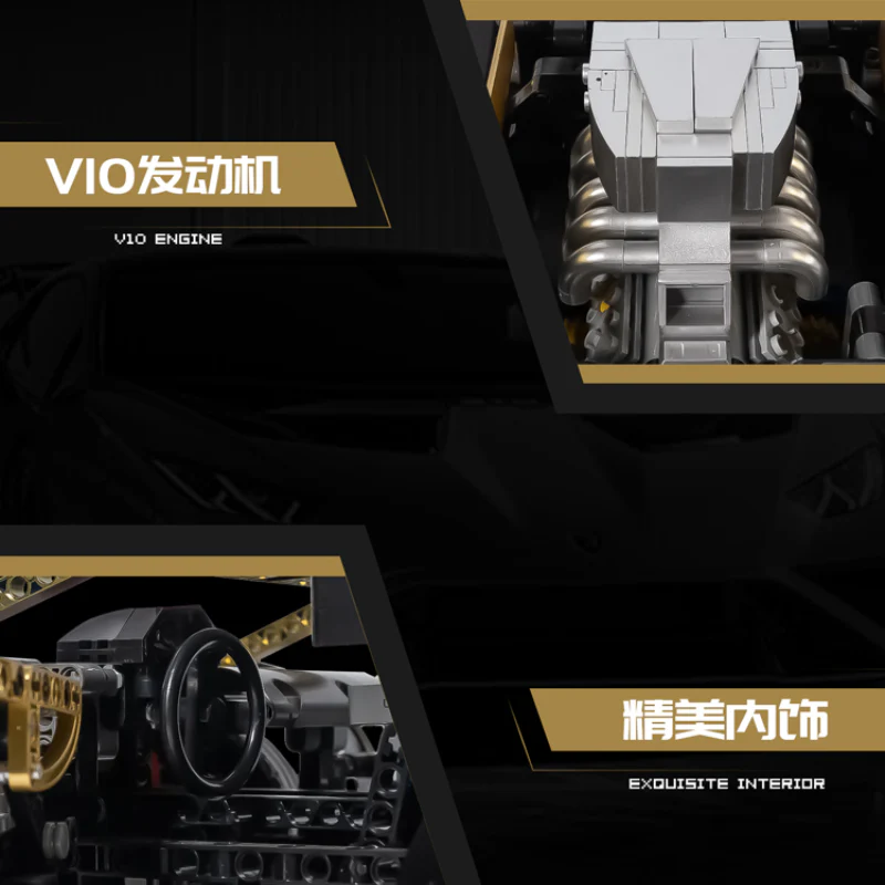 2519PCS Kbox 10600 Lamborghini Huracán Super Trofeo EVO car - Image 4