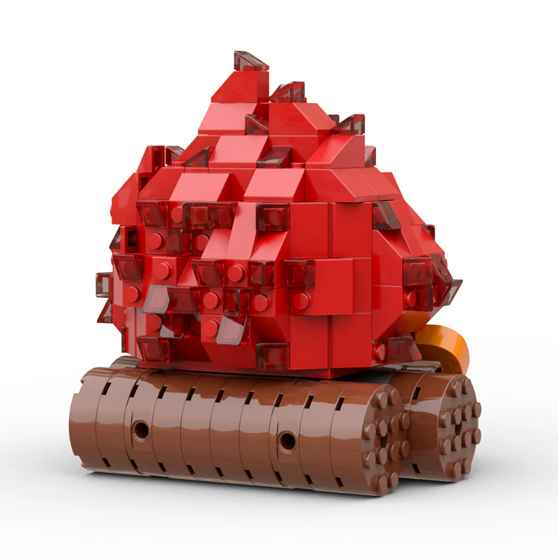 252PCS Howl's Moving Castle Calcifer - Image 3