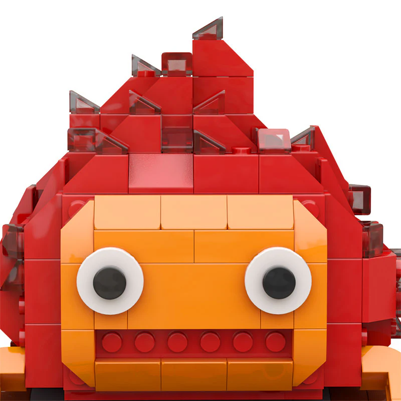 252PCS Howl's Moving Castle Calcifer - Image 4
