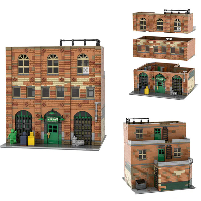 2541pcs MOC-107637 Modular Paddy's Pub - Image 2