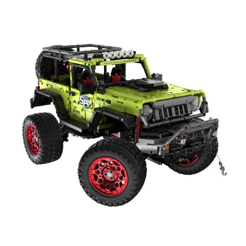 2545pcs IM.MASTER 9829-2 Wrangler Off-road climbing vehicle 1:6 With motor - Image 5