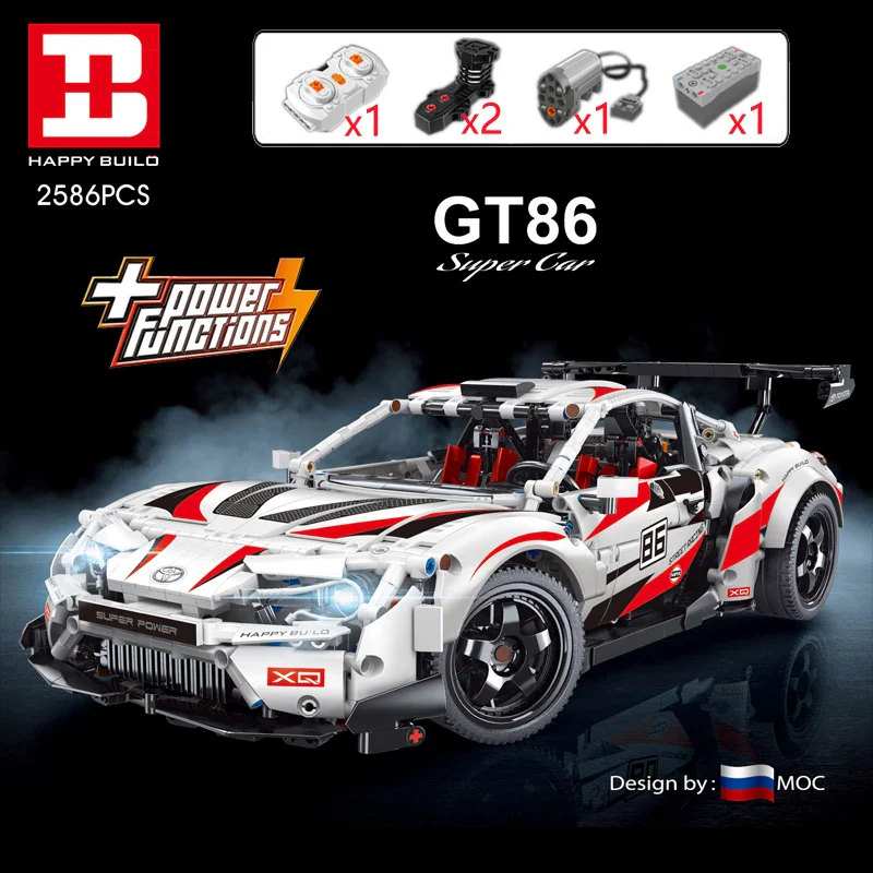 2586PCS YC-23002 GT86 sports car - Image 6