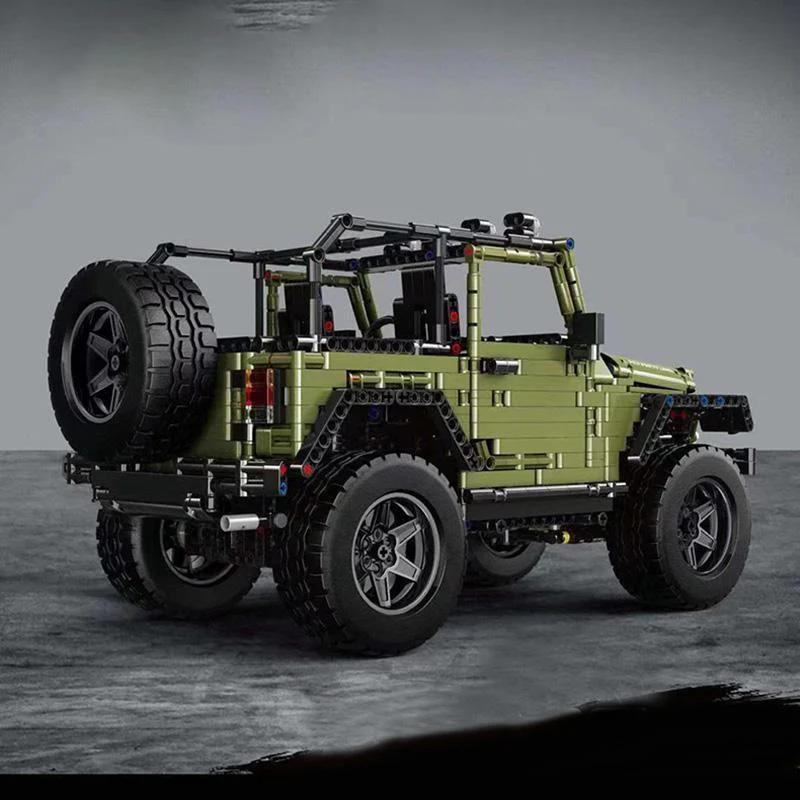 2598pcs Mould King 13124  2078PCS RC 1:8 WRANGLER - Image 3