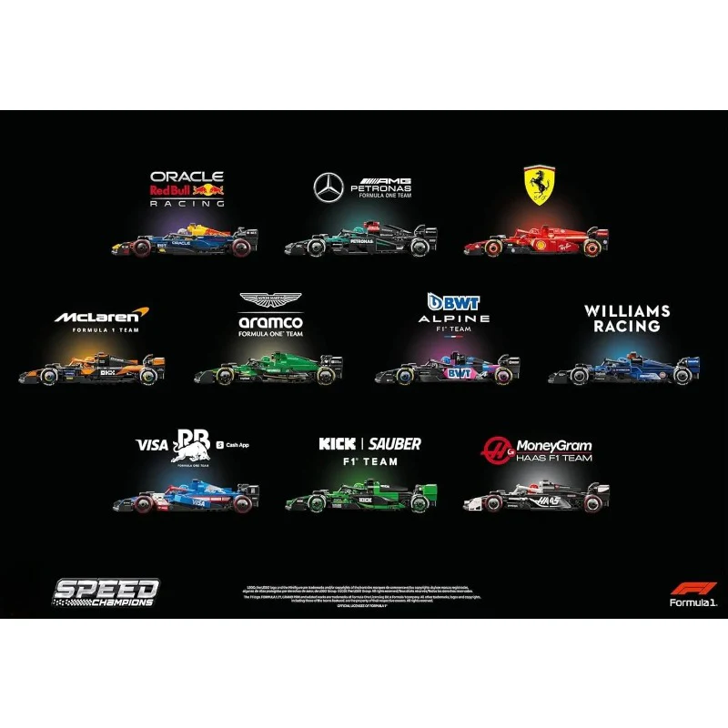 2601 pcs Ultimate Formula 1 (F1) Collector's Pack - Image 2