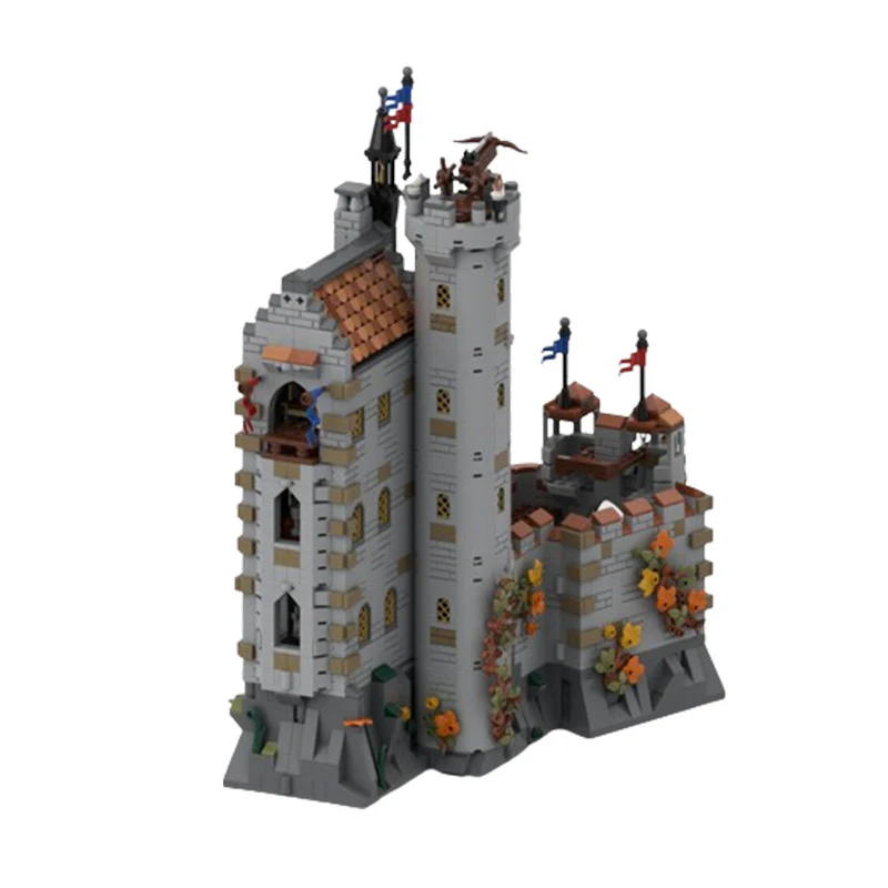 2602 pcs MOC-167273 Black Knights - Dragon Slayers' Castle - Image 4