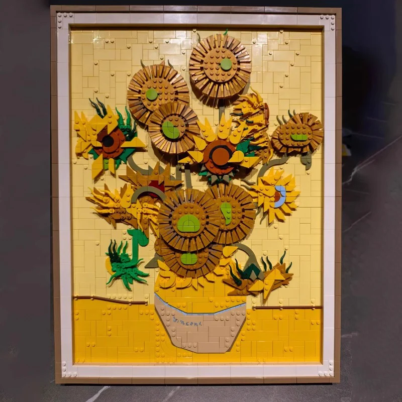 2615 pcs Vincent van Gogh – Sunflowers - Image 3