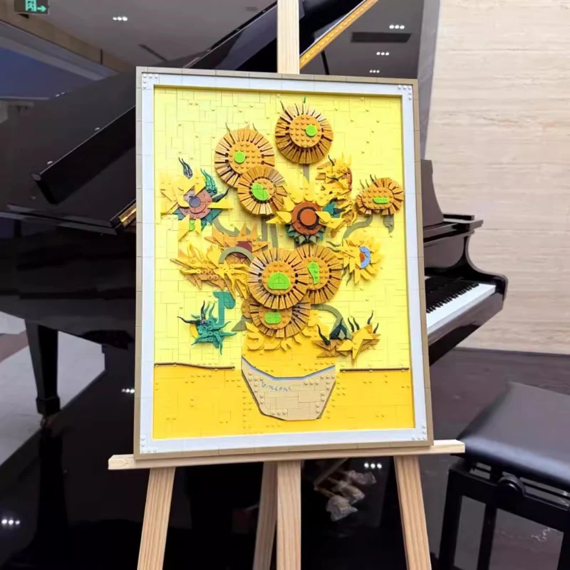 2615 pcs Vincent van Gogh – Sunflowers - Image 6