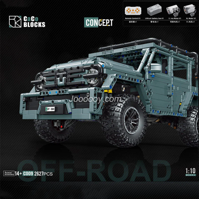 2627+Pcs CACO C009 Off-Road Series RY300 Car - Image 4