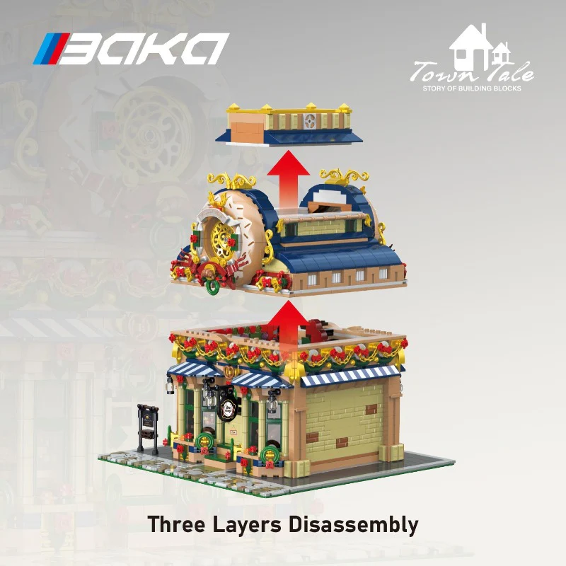 2657PCS BK 33202 Donut Dessert Workshop - Image 3