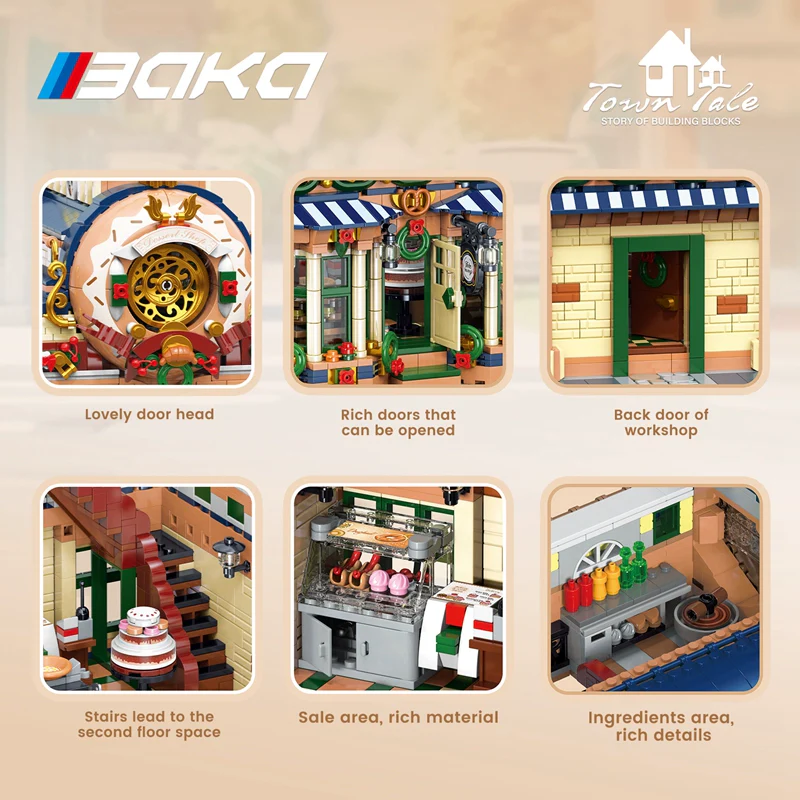 2657PCS BK 33202 Donut Dessert Workshop - Image 4